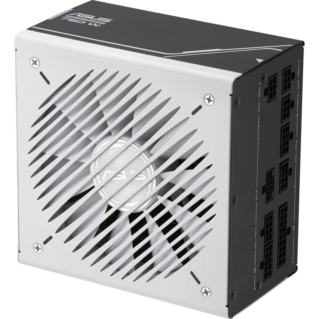 Asus prime gold modulaire 750 watt voeding (wit, 1x 12v-2x6, 3x pcie)