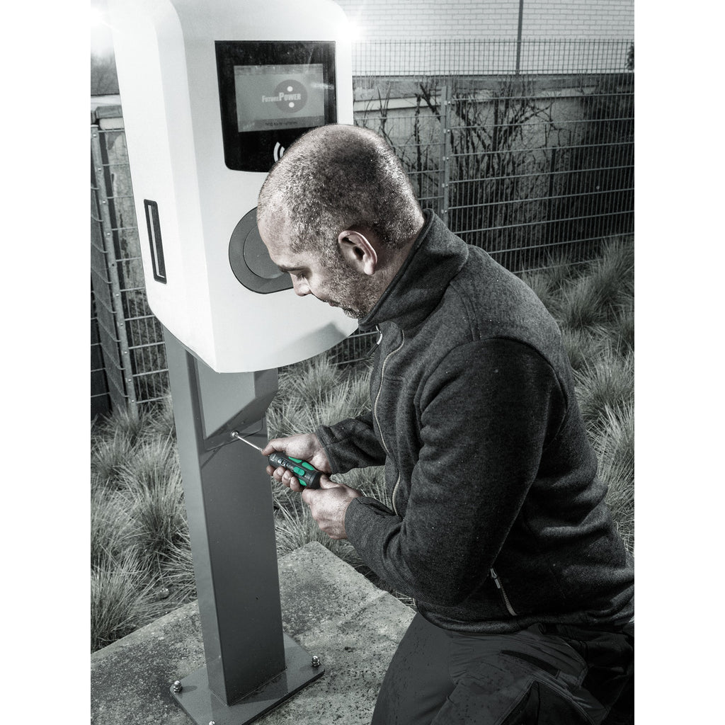 Wera 7515 kraftform safe-torque speed draaimomentschroevendraaier (zwart groen, 2-6 nm)