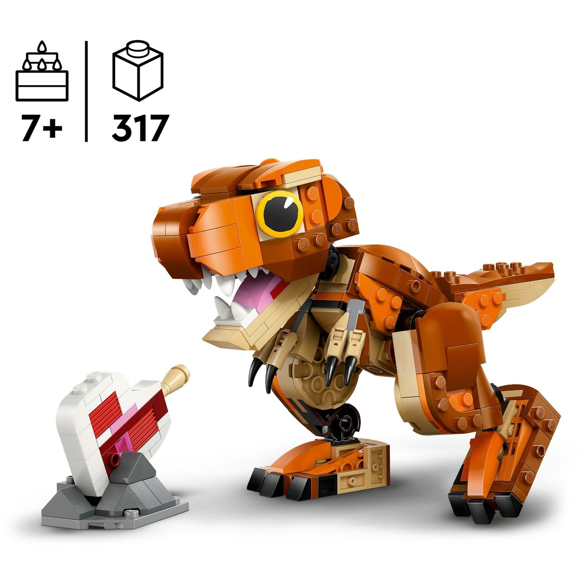 LEGO Jurassic World 76967 Kleiner Fresser: T. Rex