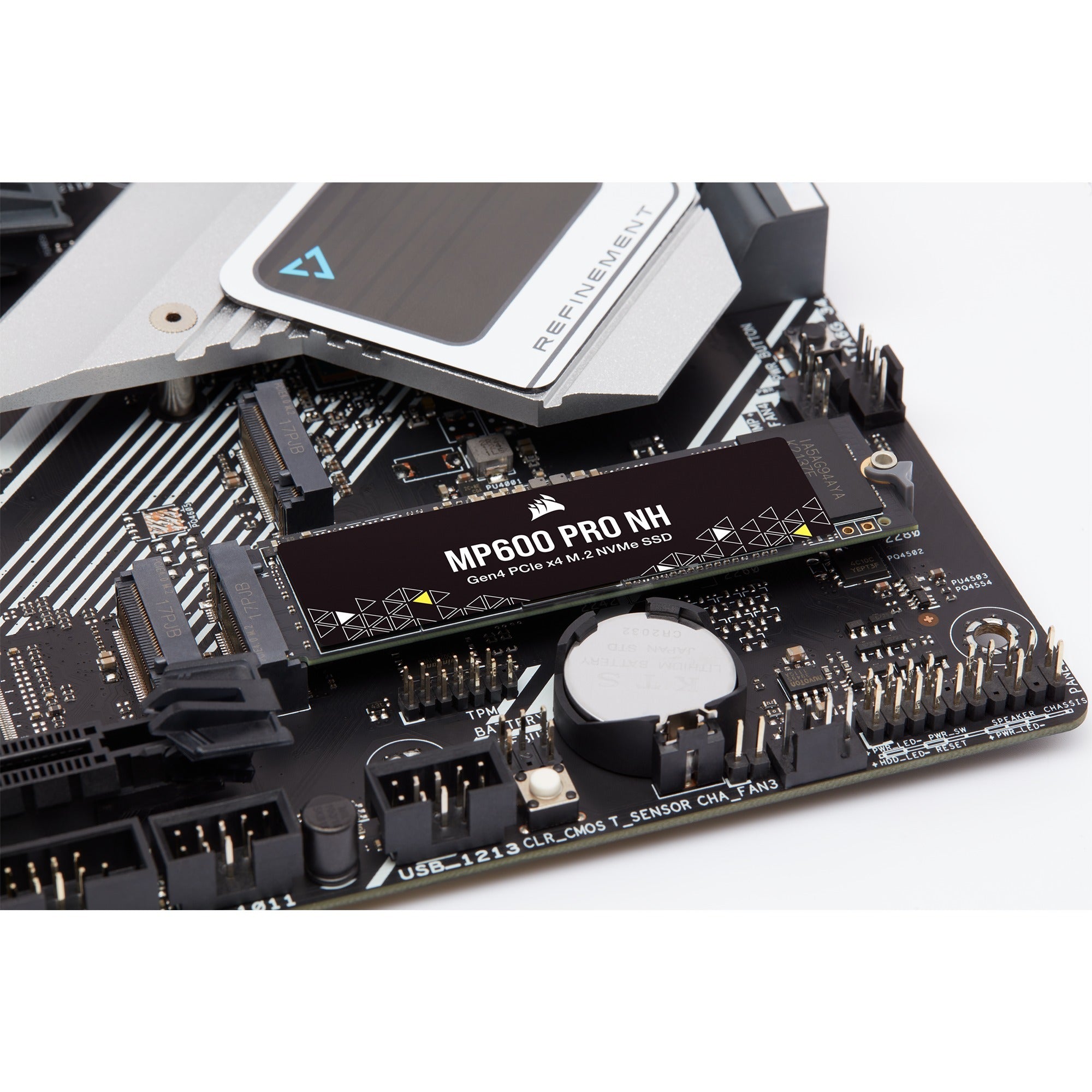 Corsair mp600pro nh pcie 4.0 nvme m.2, 1 tb ssd (cssd-f1000gbmp600pnh, pcie gen 4.0 x4, nvme 1.4, m.2 2280)