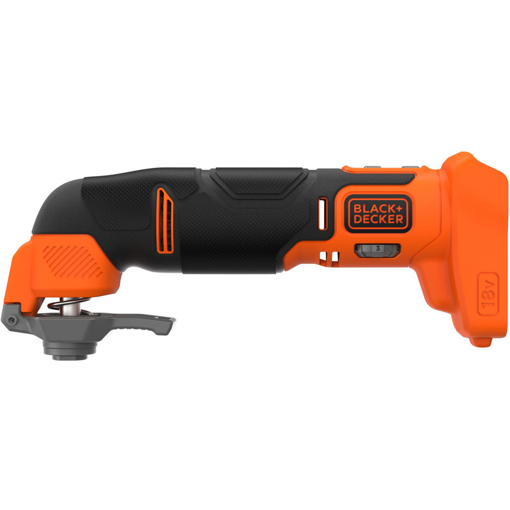 Black+decker 18v schroefklopboormachine + 18v oscillerende multitool bundel (zwart oranje)