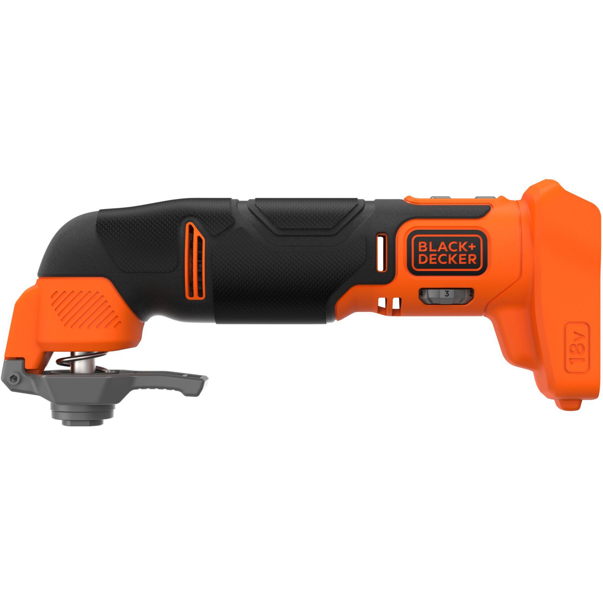 Black+decker 18v schroefklopboormachine + 18v oscillerende multitool bundel (zwart oranje)