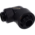 Alphacool eiszapfen 16 10mm compression fitting verbinding (zwart, draaibaar aan schroefdraadzijde)