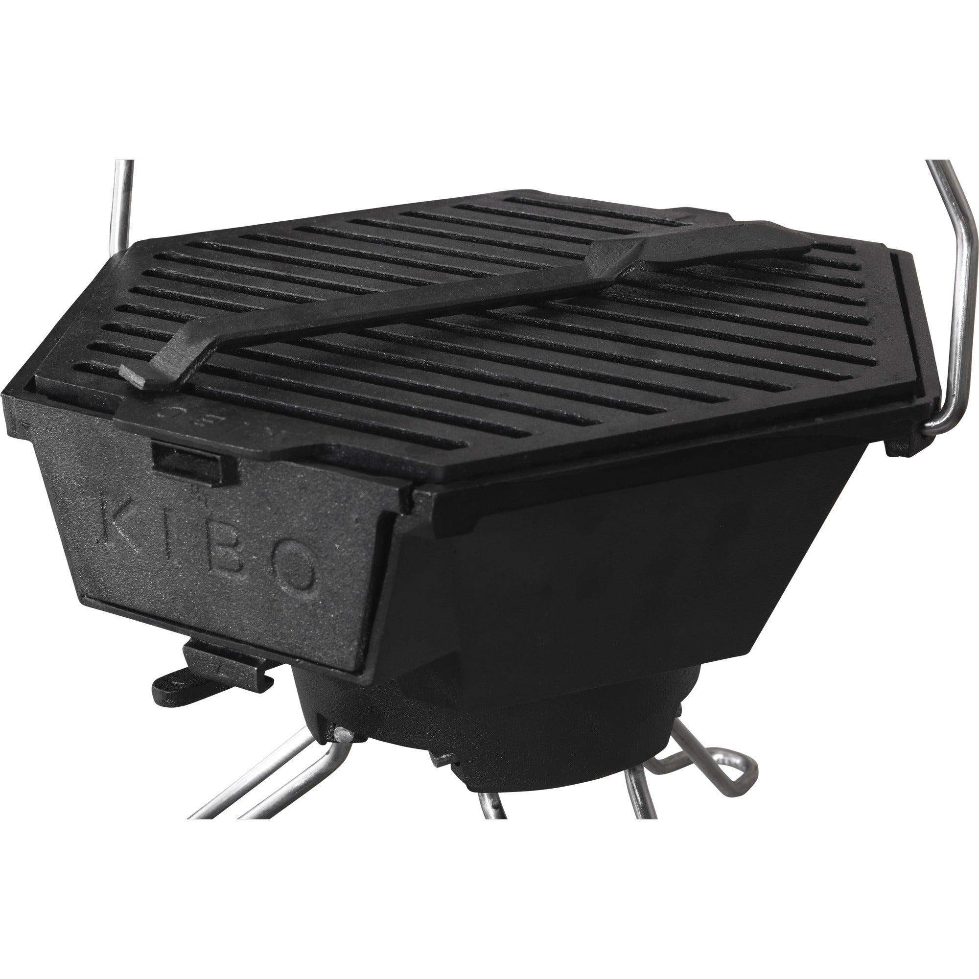 The windmill kibo grill model 3.0 houtskoolbarbecue (zwart)