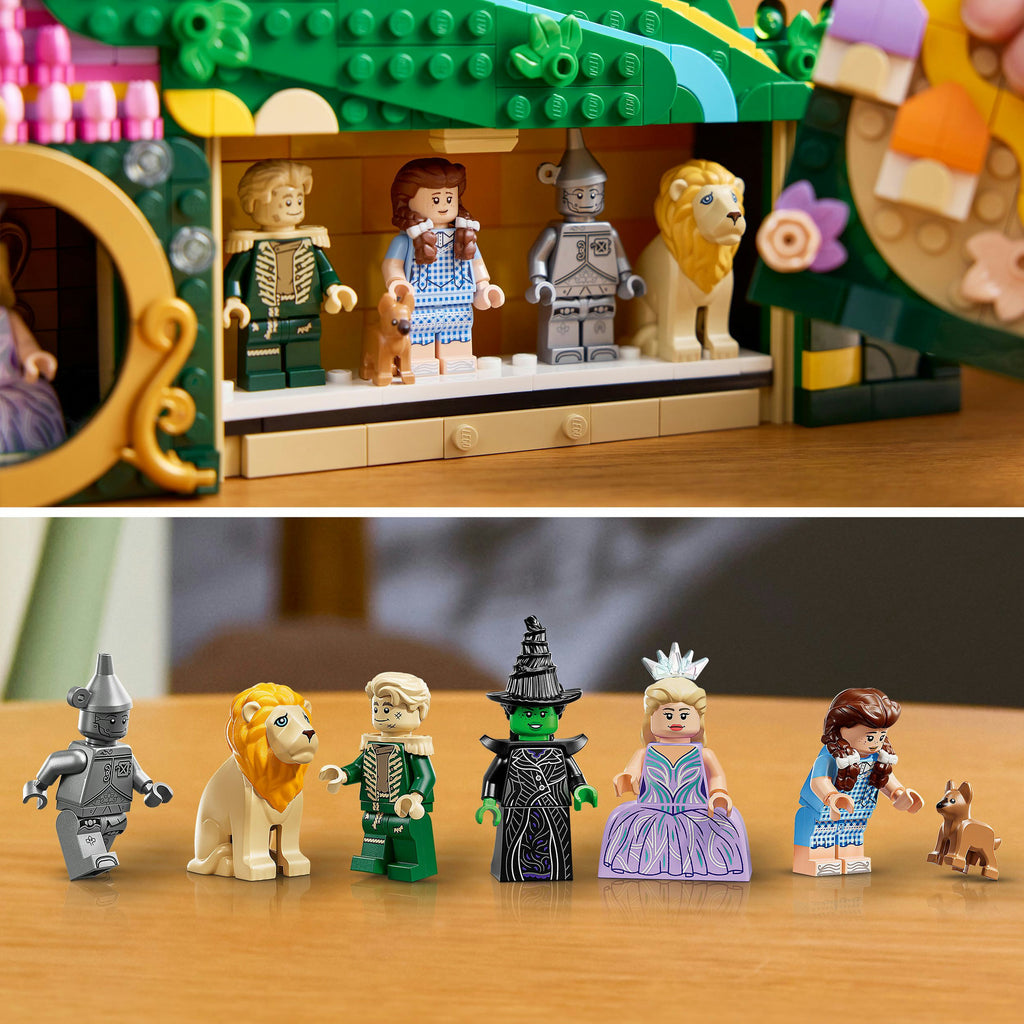Lego wicked - emerald city muurkunst constructiespeelgoed (75685)