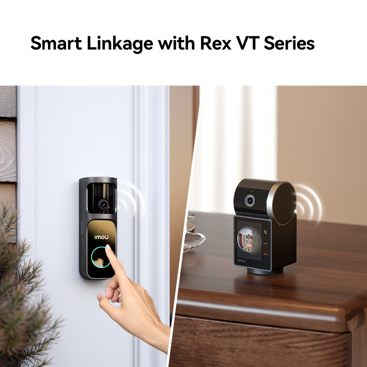 Imou doorbell 3 kit (zwart)