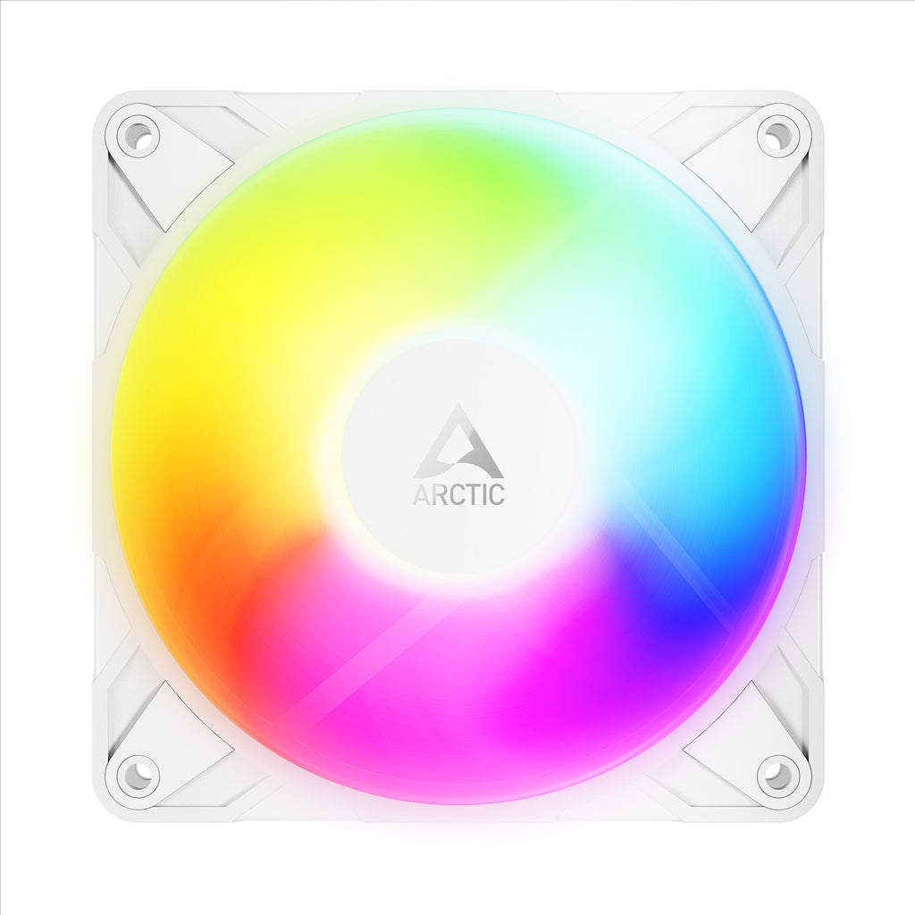 Arctic p12 pro reverse a-rgb case fans (wit, 3 stuks, 120 x 120 x 27 mm, pwm)