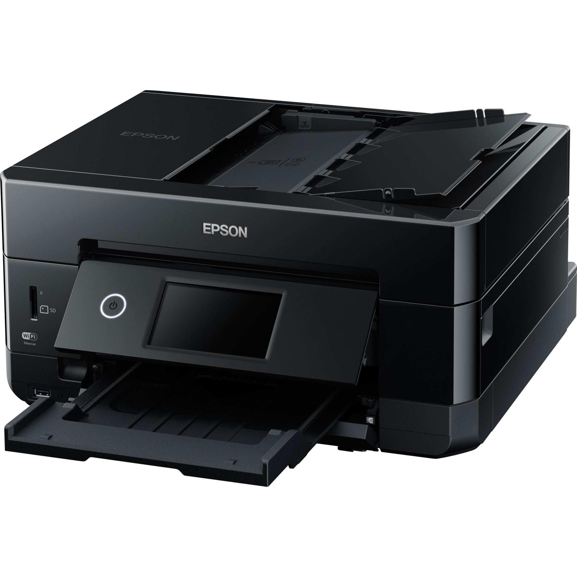 Epson expression premium xp-7100 all-in-one inkjetprinter (zwart, scannen, kopiëren, lan, wi-fi)