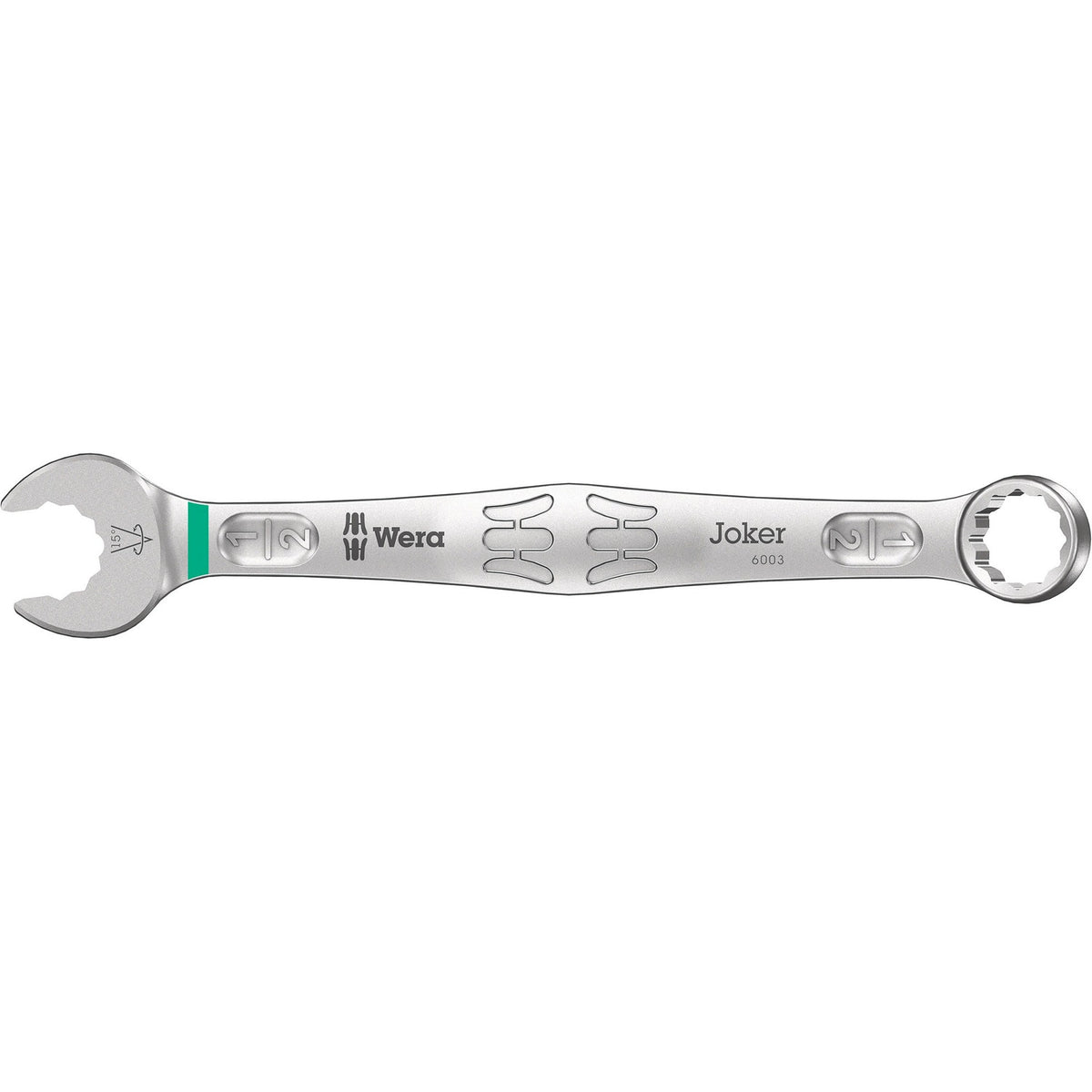 Wera 9642 magneetstrip 6003 joker imperial 1 ringsteeksleutelset moersleutel (inch, 8‑delig)