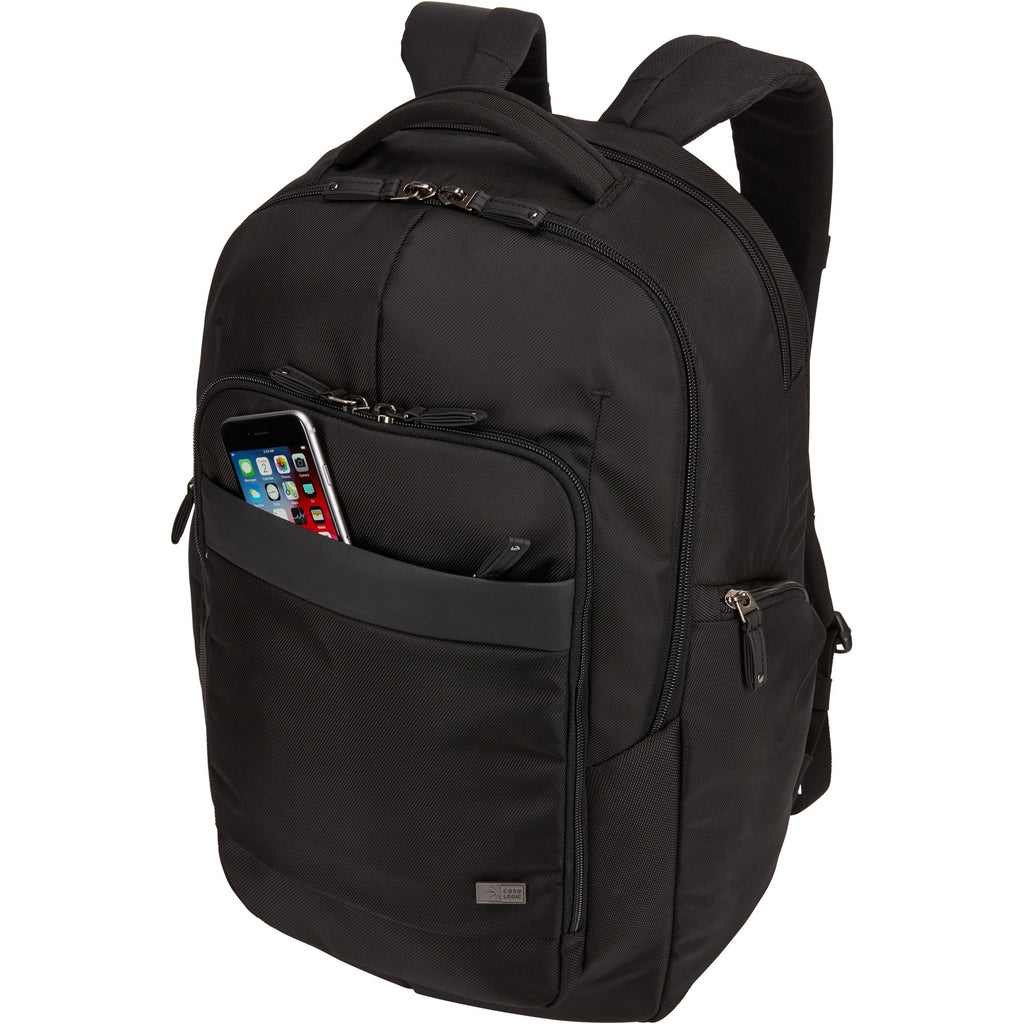 Case logic notion 17,3 laptop backpack rugzak (zwart)