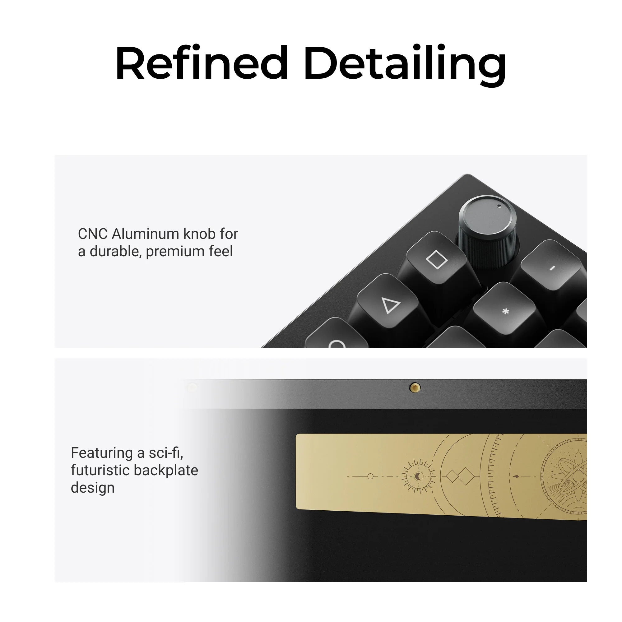 Keychron q5 ultra-m3 8k wireless custom mechanical keyboard (wit, us lay-out (qwerty), silk pom banana, 96%, rgb, hot swap, 8k, 2.4 ghz | bluetooth 5.2 | usb-c)