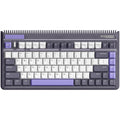 Iqunix og80 lavandin wireless mechanical keyboard (lavendel, us lay-out (qwerty), cherry mx red, 80% (tkl), hot-swappable, pbt, 2.4ghz | bluetooth 5.1 | usb-c)