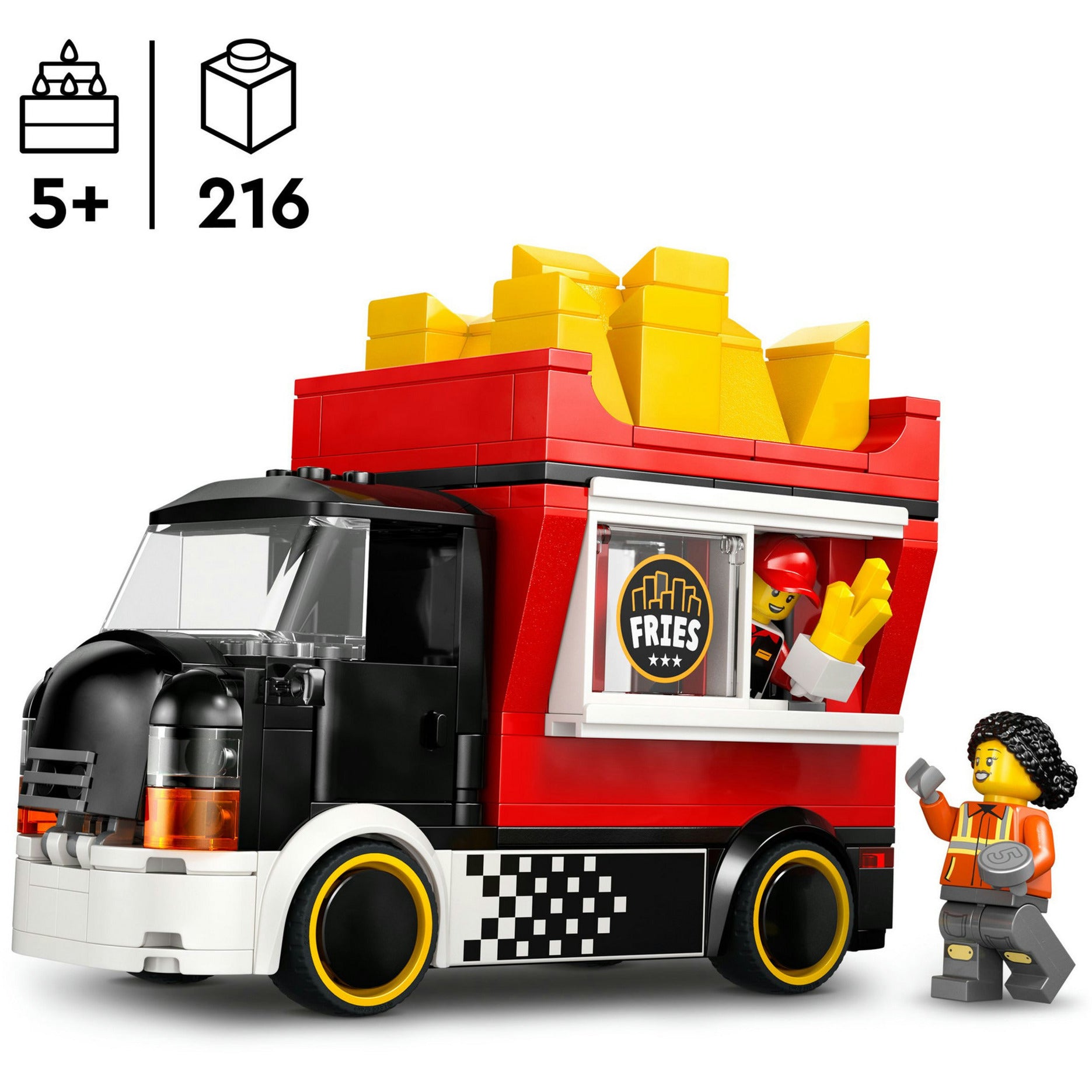 Lego city - snackbartruck constructiespeelgoed (60488)