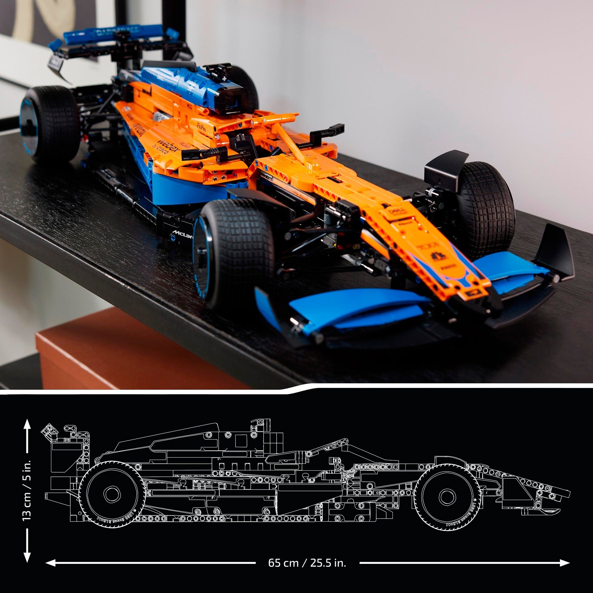 Lego technic - mclaren formule 1 racewagen constructiespeelgoed (42141)