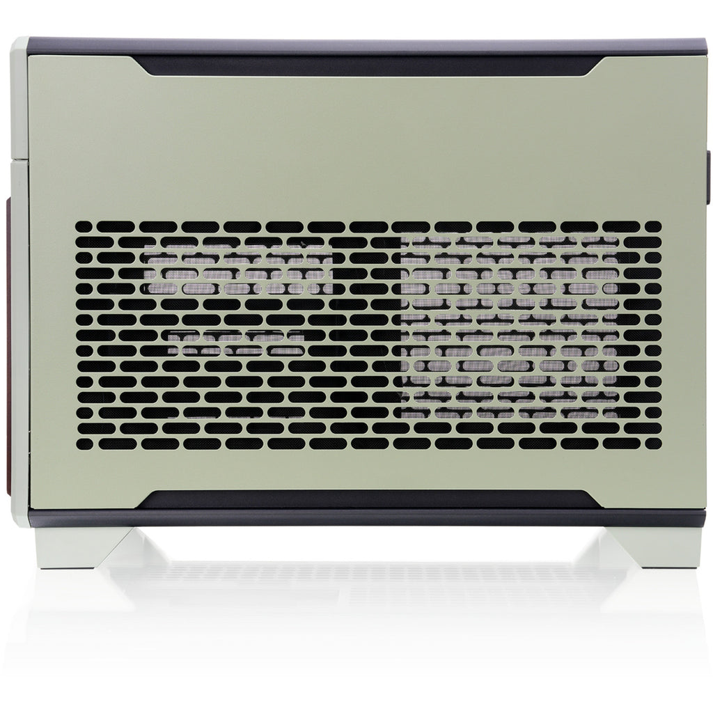 Thermaltake tr100 ws matcha green mini tower behuizing (lichtgroen | 2x usb-a | 1x usb-c)