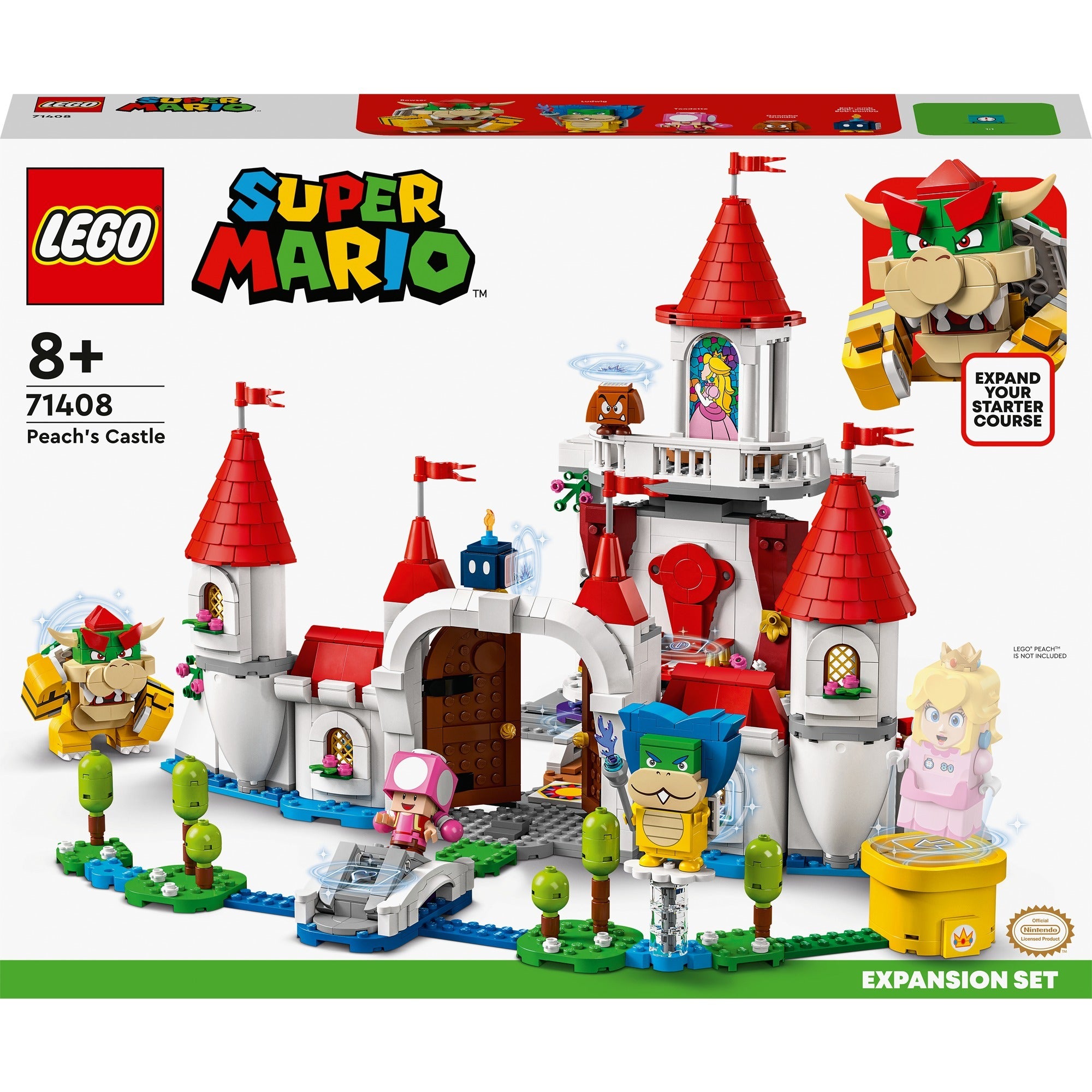 LEGO Super Mario 71408 Peach Castle Erweiterung