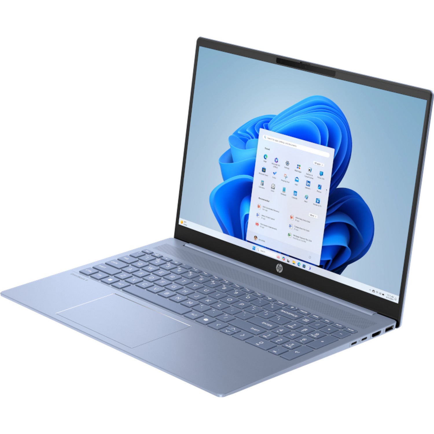 Hp omnibook 5 16-ba1052nd (bl8x7ea) 16 laptop (blauw | i5-1334u | iris xe graphics | 16 gb | 512 gb ssd)