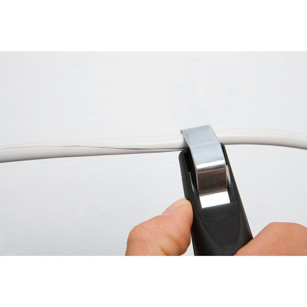 Wiha ontmantelingsgereedschap met zelfdraaiend sleepmes kabelstrip- ontmantelingsgereedschap (zwart rood, voor ronde kabel)