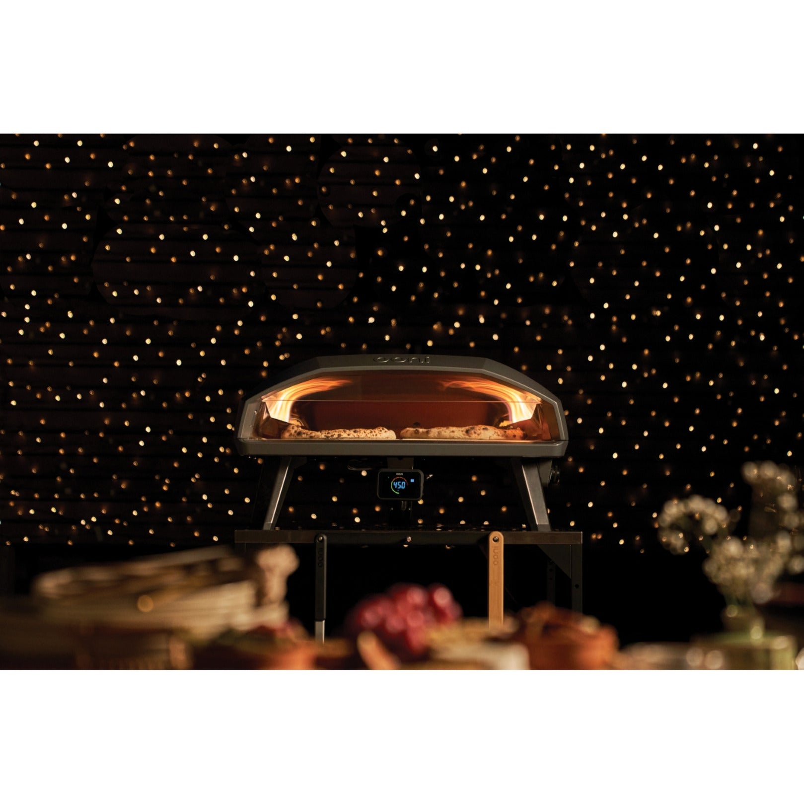 Ooni koda 2 max gas powered pizza oven pizzaoven (20″ pizza, dual-zone koken)