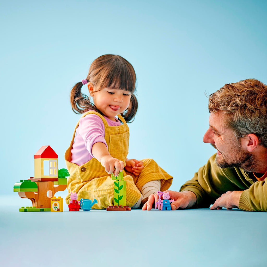 Lego duplo - peppa big tuin en boomhut constructiespeelgoed (10431)