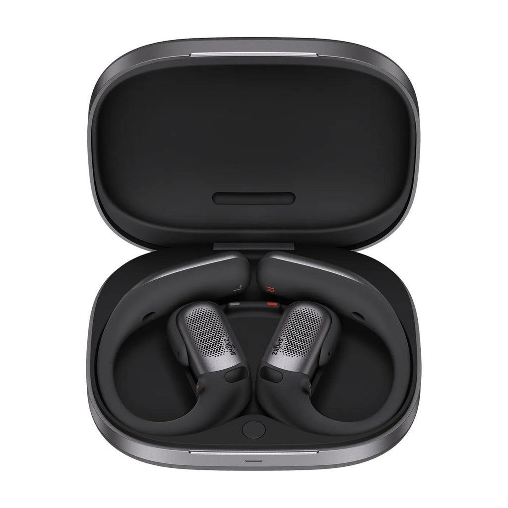 Shokz openfit pro anr open-ear tws hoofdtelefoon (zwart)