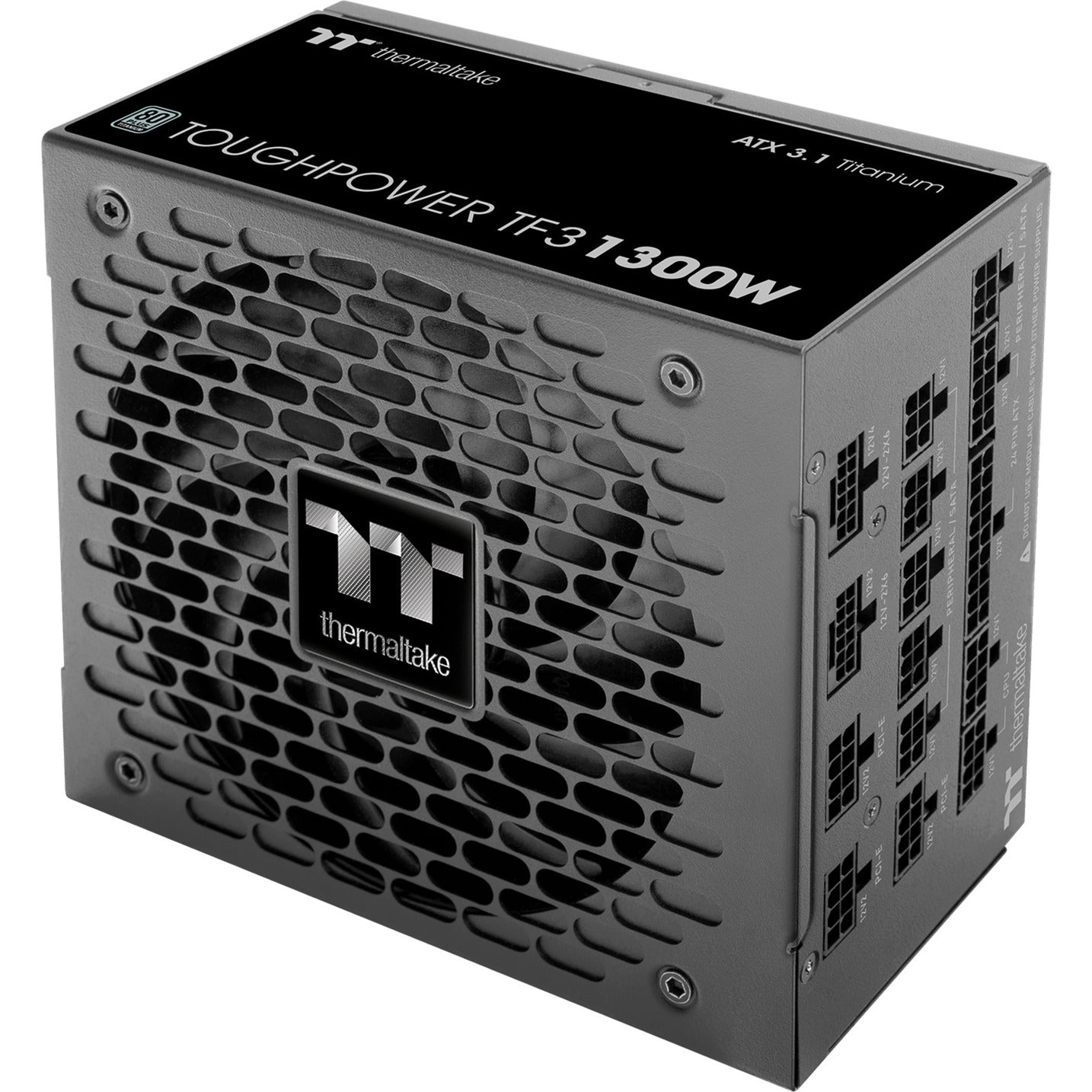 Thermaltake toughpower tf3 modulaire 1300 watt voeding (zwart, 6x pcie)