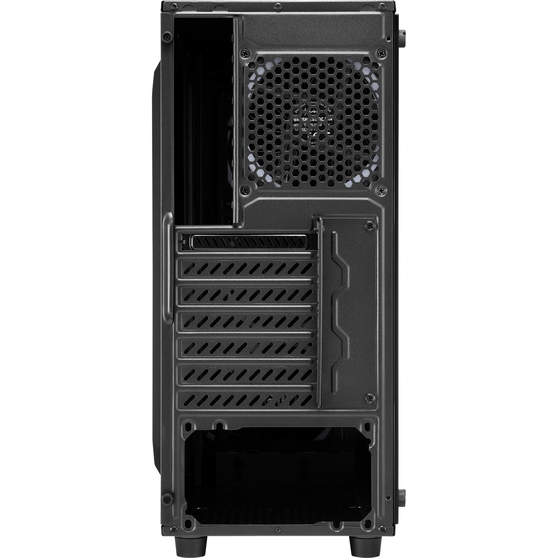 Sharkoon tg4m rgb midi tower behuizing (zwart | 2x usb-a | rgb | tempered glass)