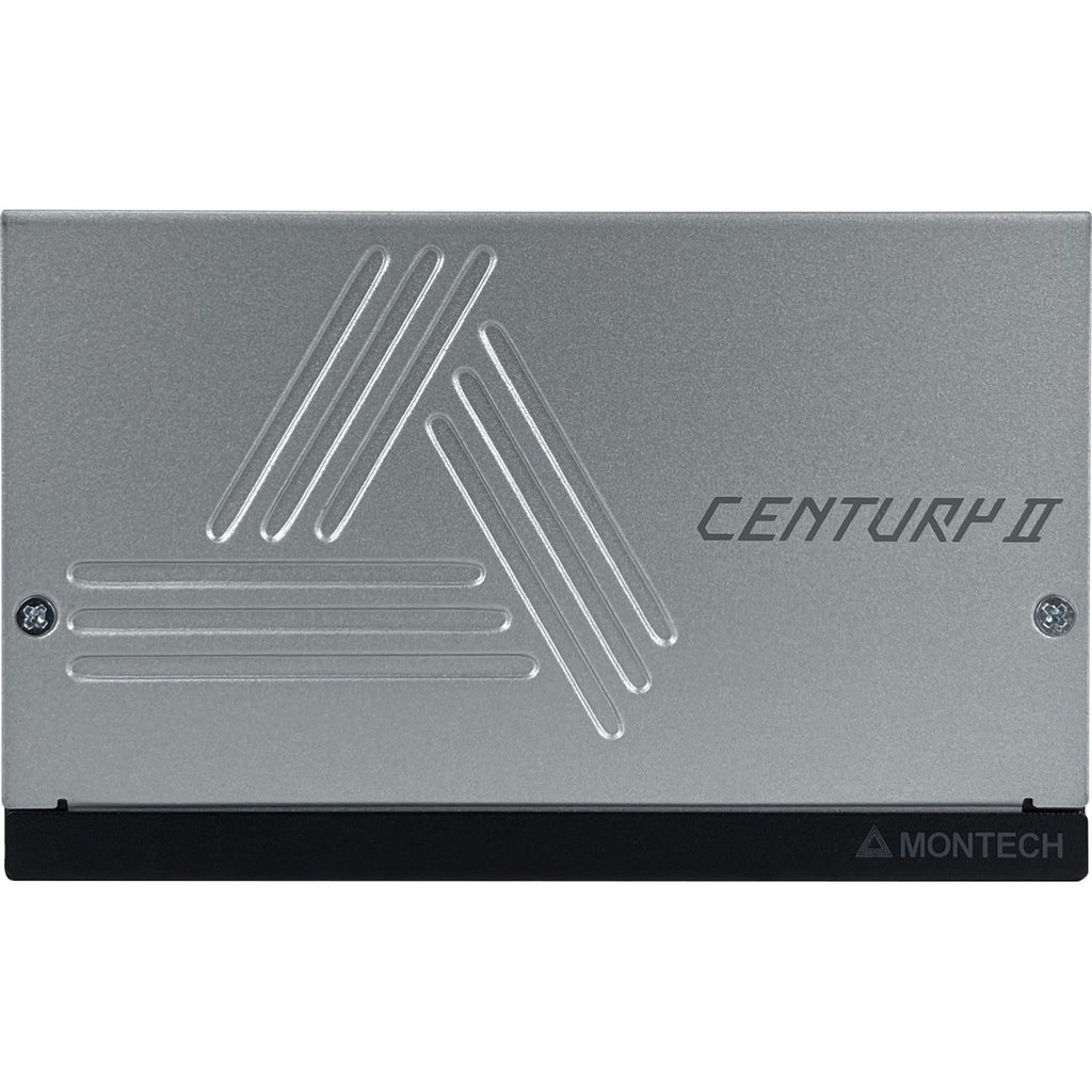 Montech century ii modulaire 1200 watt voeding (zilver, 1x 12v-2x6, 6x pcie)
