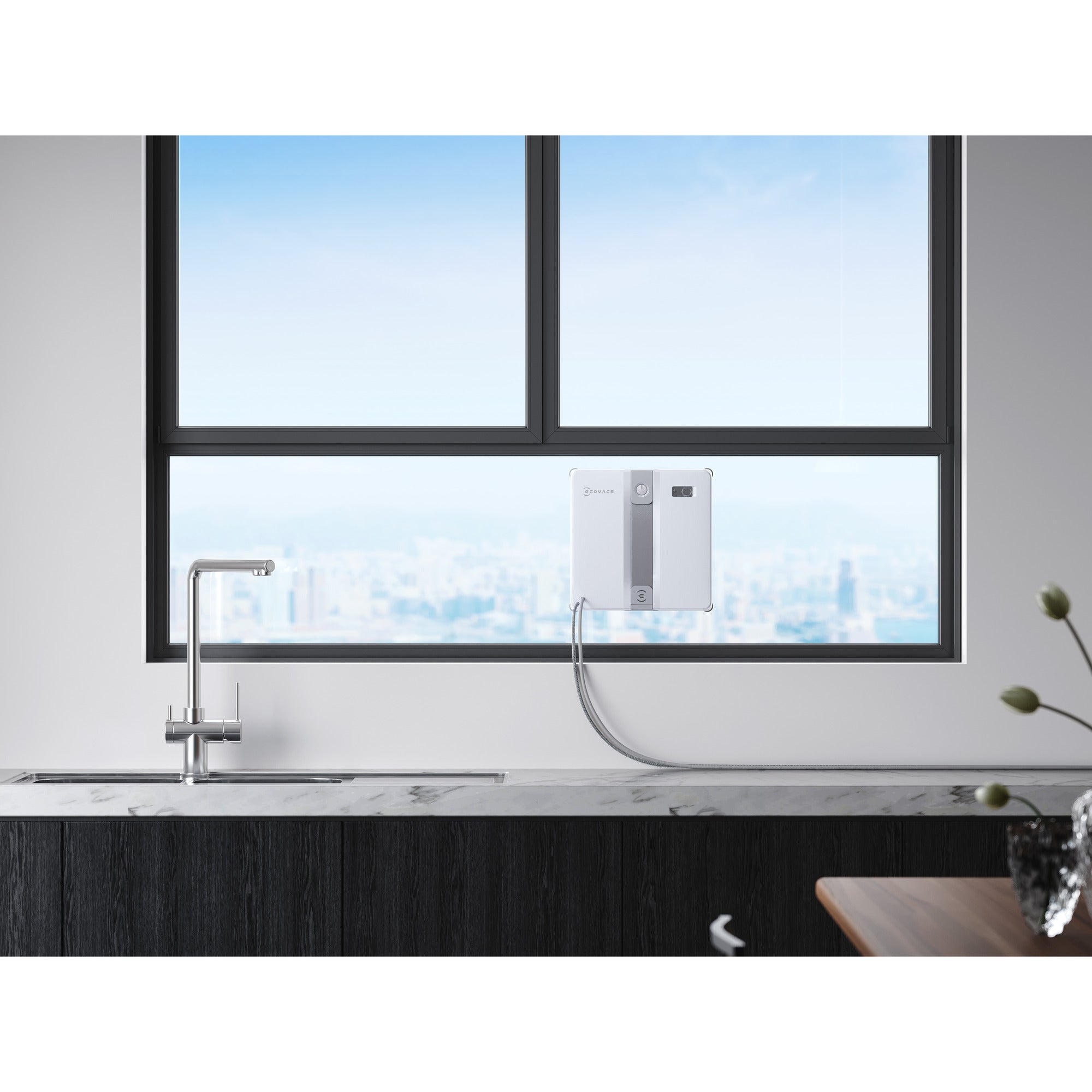 Ecovacs winbot mini raamreiniger (grijs, 3200pa)