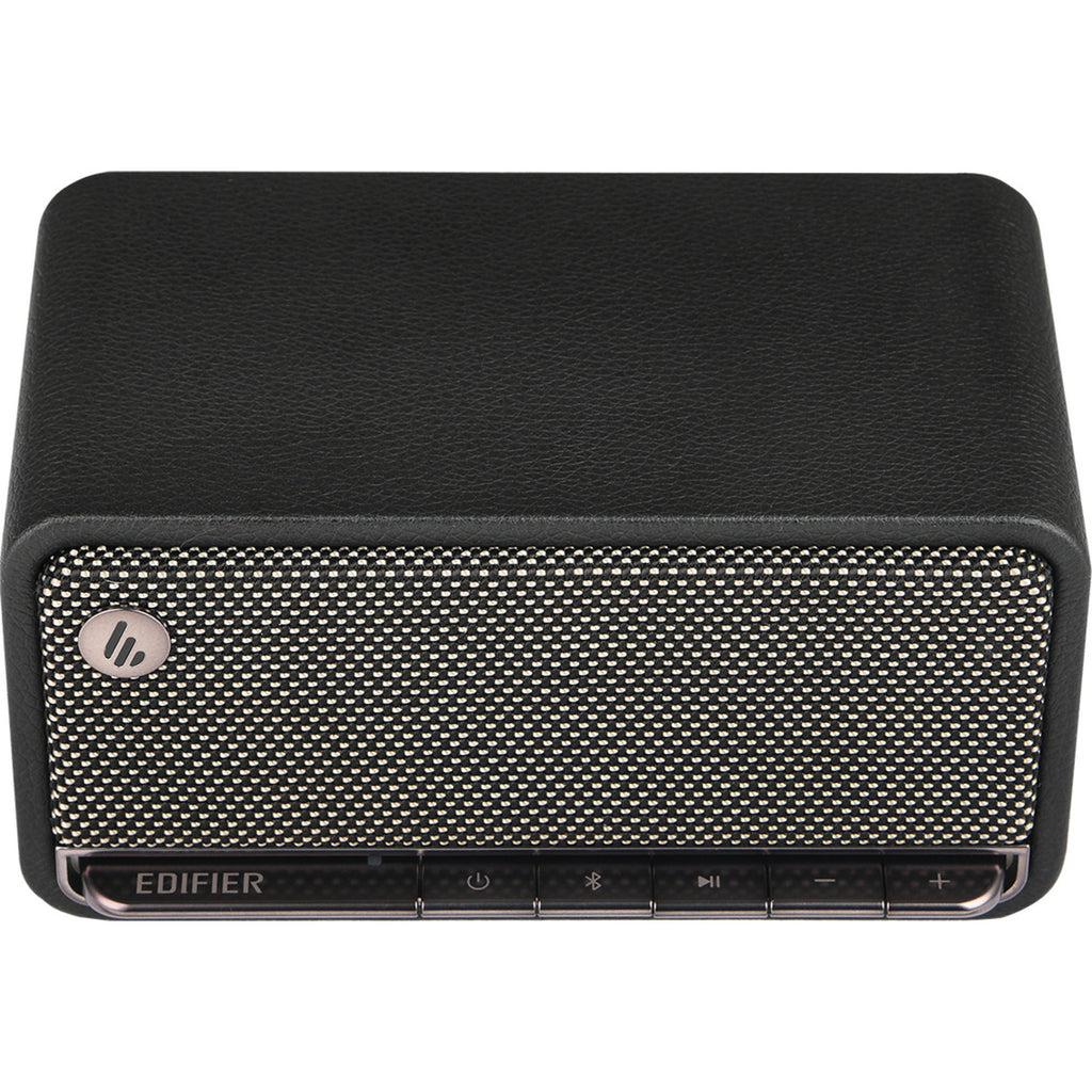 Edifier mp230 retro bluetooth speaker luidspreker (zwart, bluetooth, microsd, aux, usb-c)