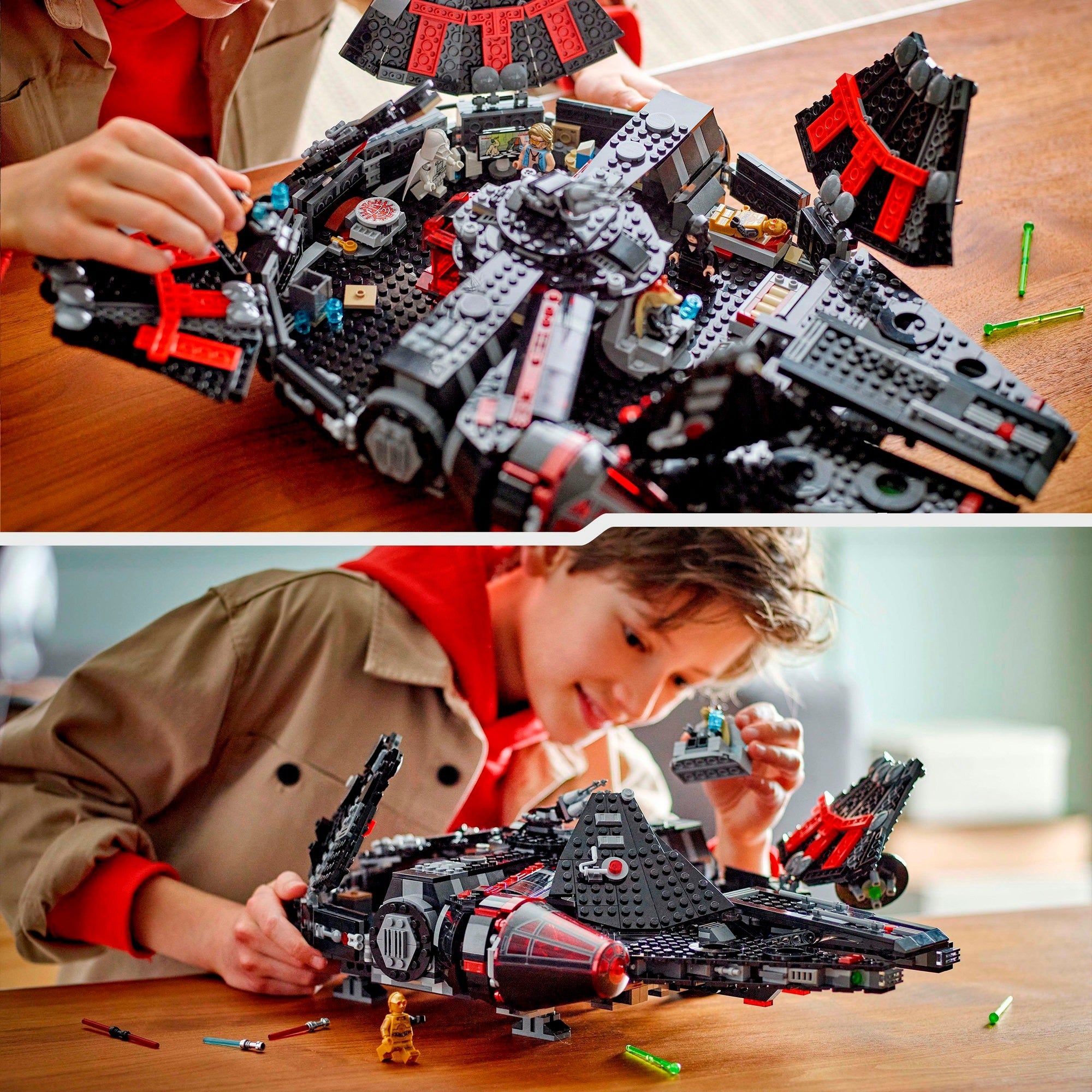 Lego star wars - dark falcon constructiespeelgoed (75389)