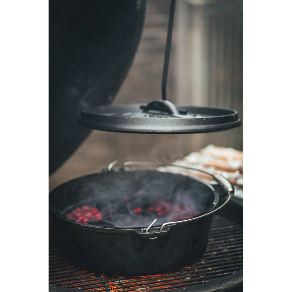 The windmill dutch oven 6 qt zonder pootjes kookpan (zwart, ø 31,5 cm | 5.9 liter)