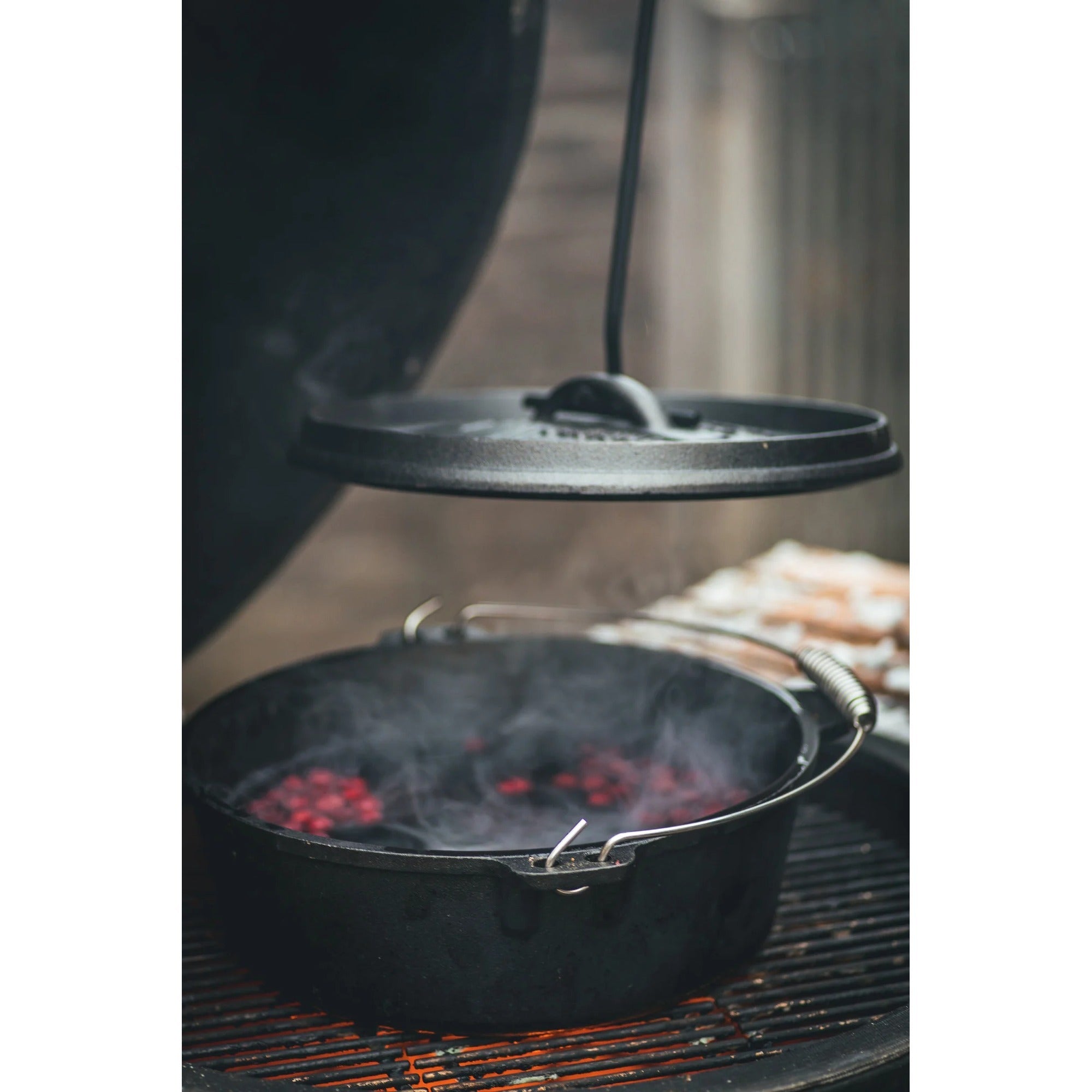 The windmill dutch oven 6 qt zonder pootjes kookpan (zwart, ø 31,5 cm | 5.9 liter)