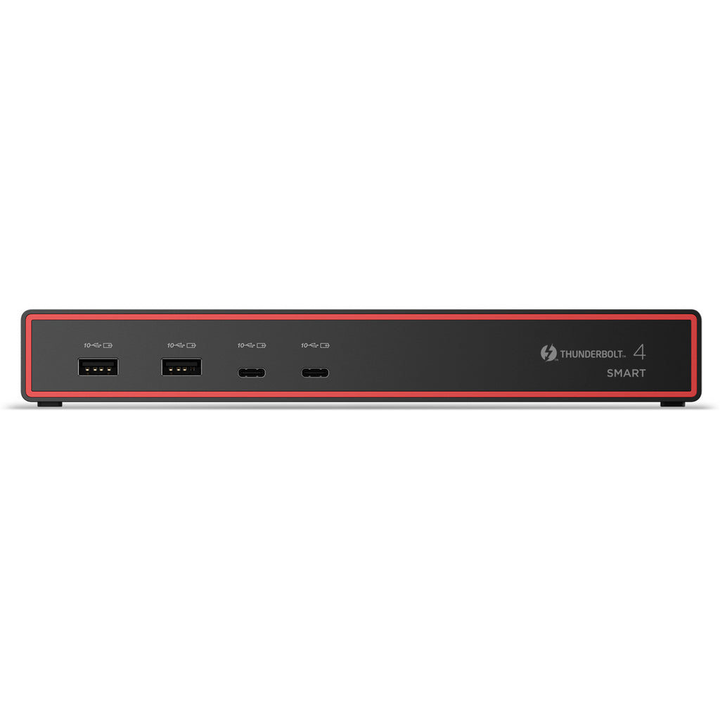 Lenovo thinkpad thunderbolt 4 smart dock gen2 7500 dockingstation (zwart)