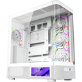 Xyz pc gear quantum pro midi tower behuizing (wit | window)