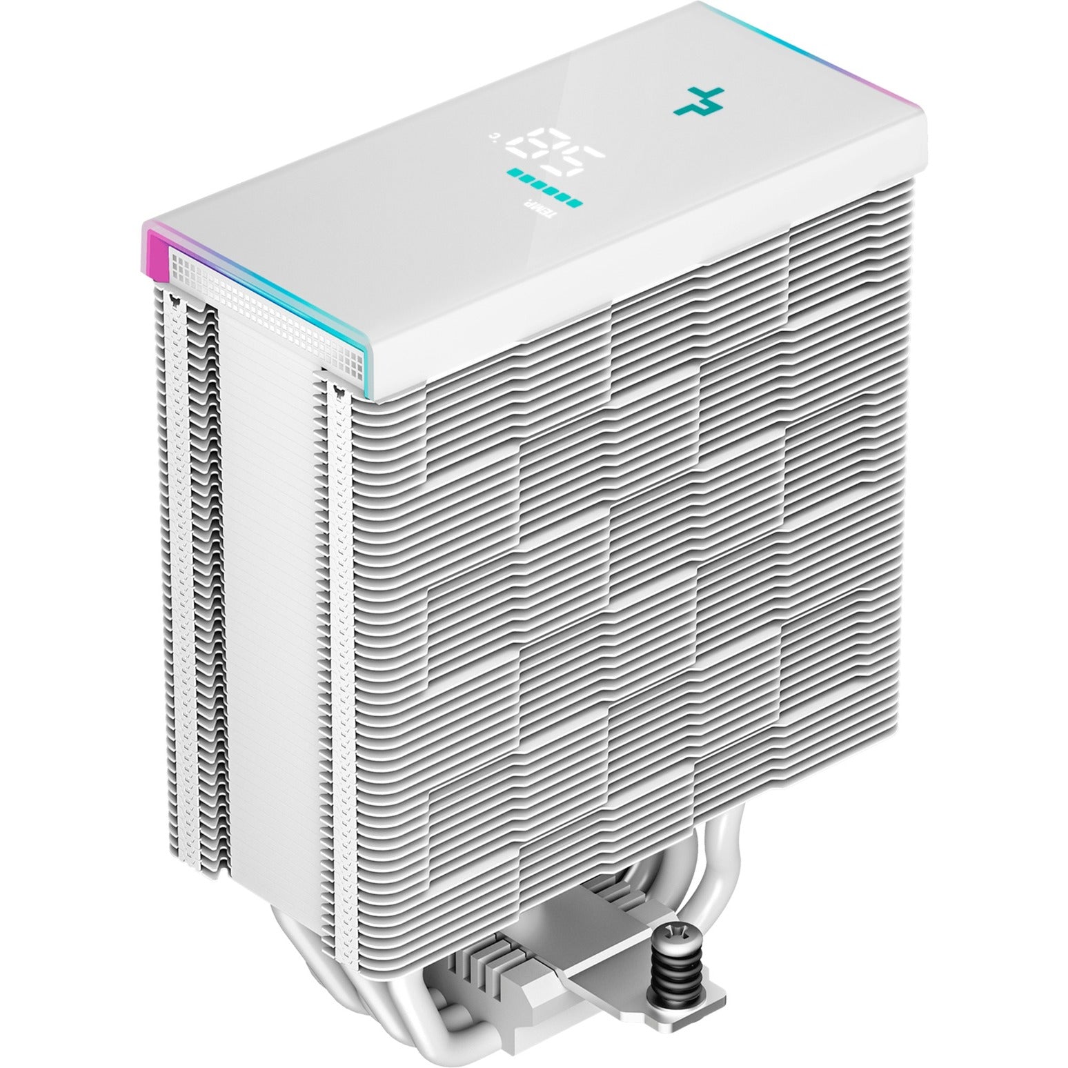 Deepcool ak500s digital rgb cpu-koeler (wit)