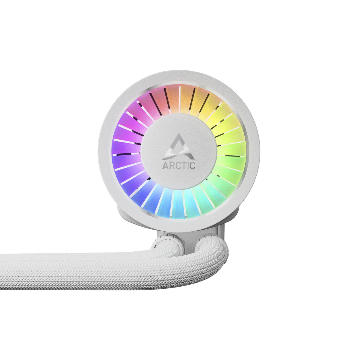 Arctic liquid freezer iii pro 420 a-rgb waterkoeling (wit, 4-pins pwm fan-connector)