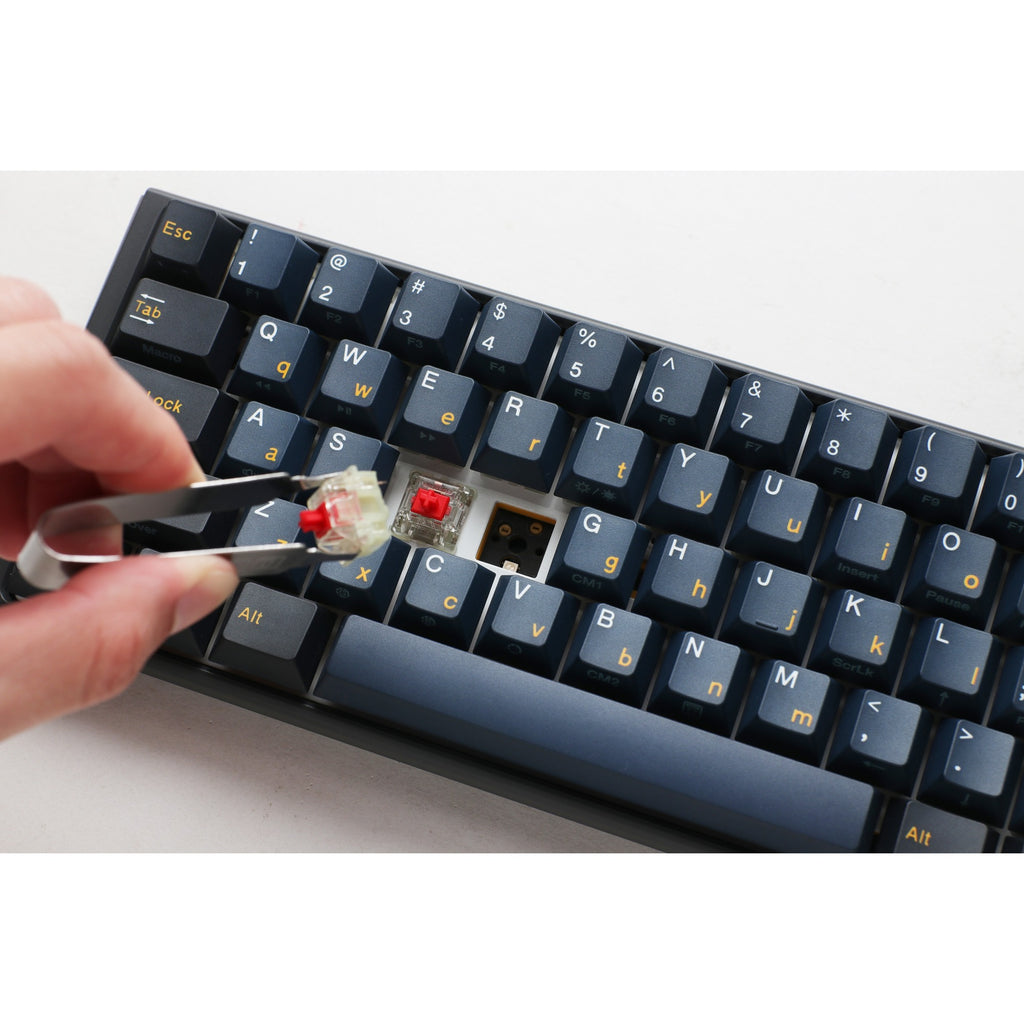 Ducky one 3 pro mini, gaming toetsenbord (zwart, us lay-out, cherry mx2a brown, rgb led, double-shot pbt, quack mechanics, 60%, hot swap)