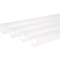 Alphacool eisrohr 16 13mm plexi (pmma) hardtube satin 80cm buis (transparant, 4 stuks)