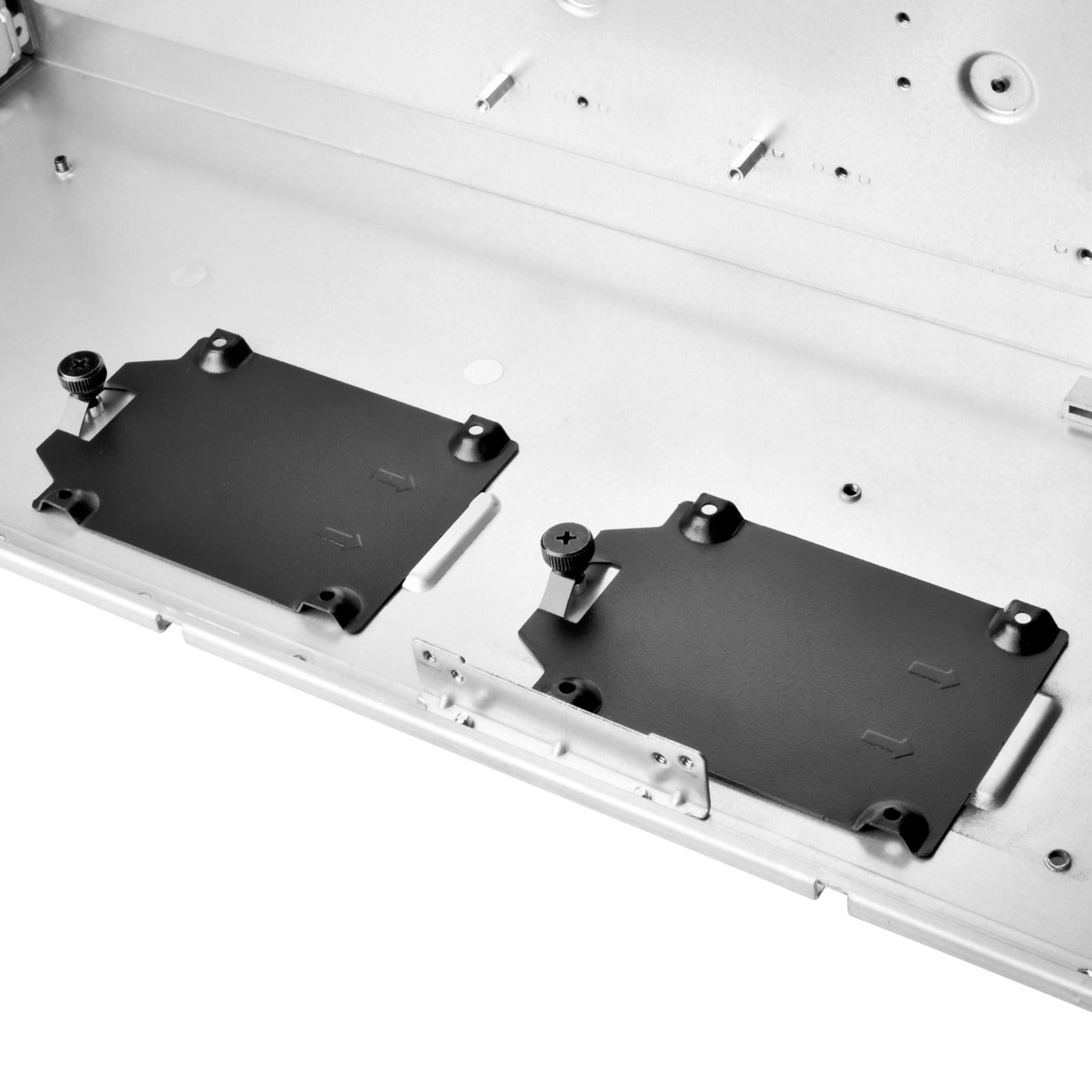 Silverstone rm44 rack behuizing (zwart | 4u | usb type-c | 2x 80mm casefan inbegrepen)