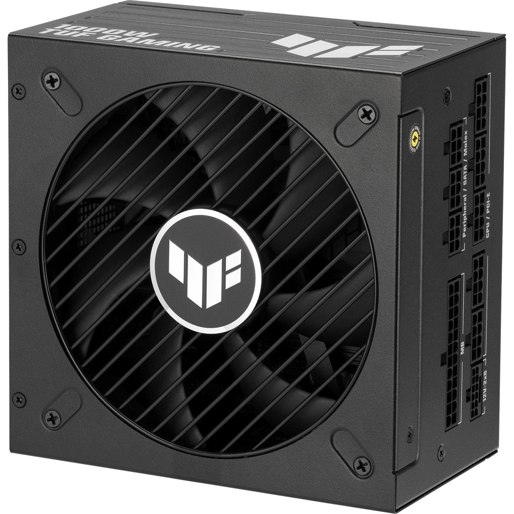 Asus tuf gaming platinum modulaire 1000 watt voeding (zwart, 1x 12v-2x6, 3x pcie)