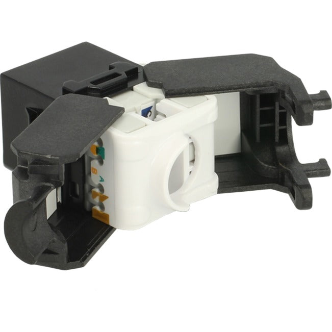 Delock keystone module rj45 jack > lsa cat.6a utp (zwart)