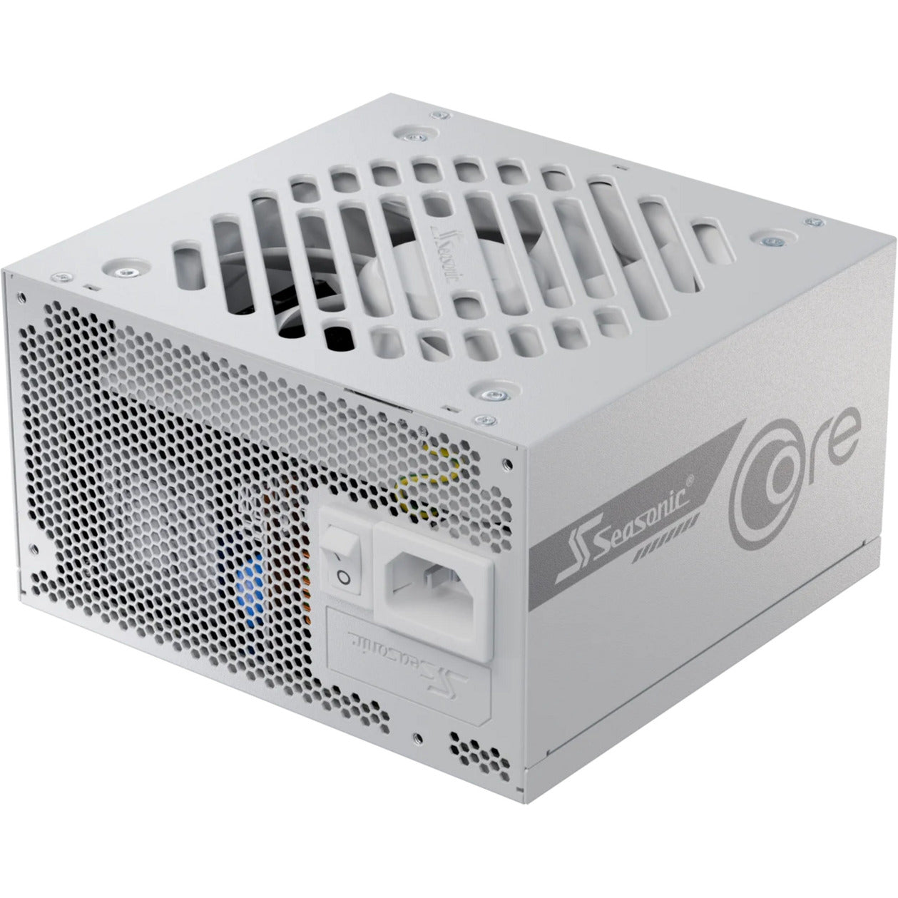 Seasonic core gx-850-v2-white modulaire 850 watt voeding (wit, 1x 12v-2x6, 2x pcie)