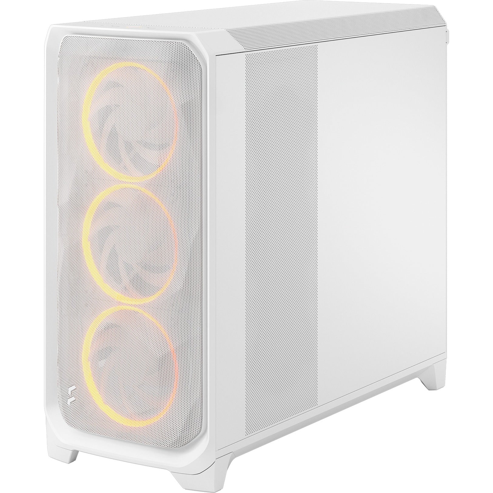 Fractal design meshify 3 xl rgb big tower behuizing (wit | 2x usb-a | 1x usb-c | rgb | tempered glass)