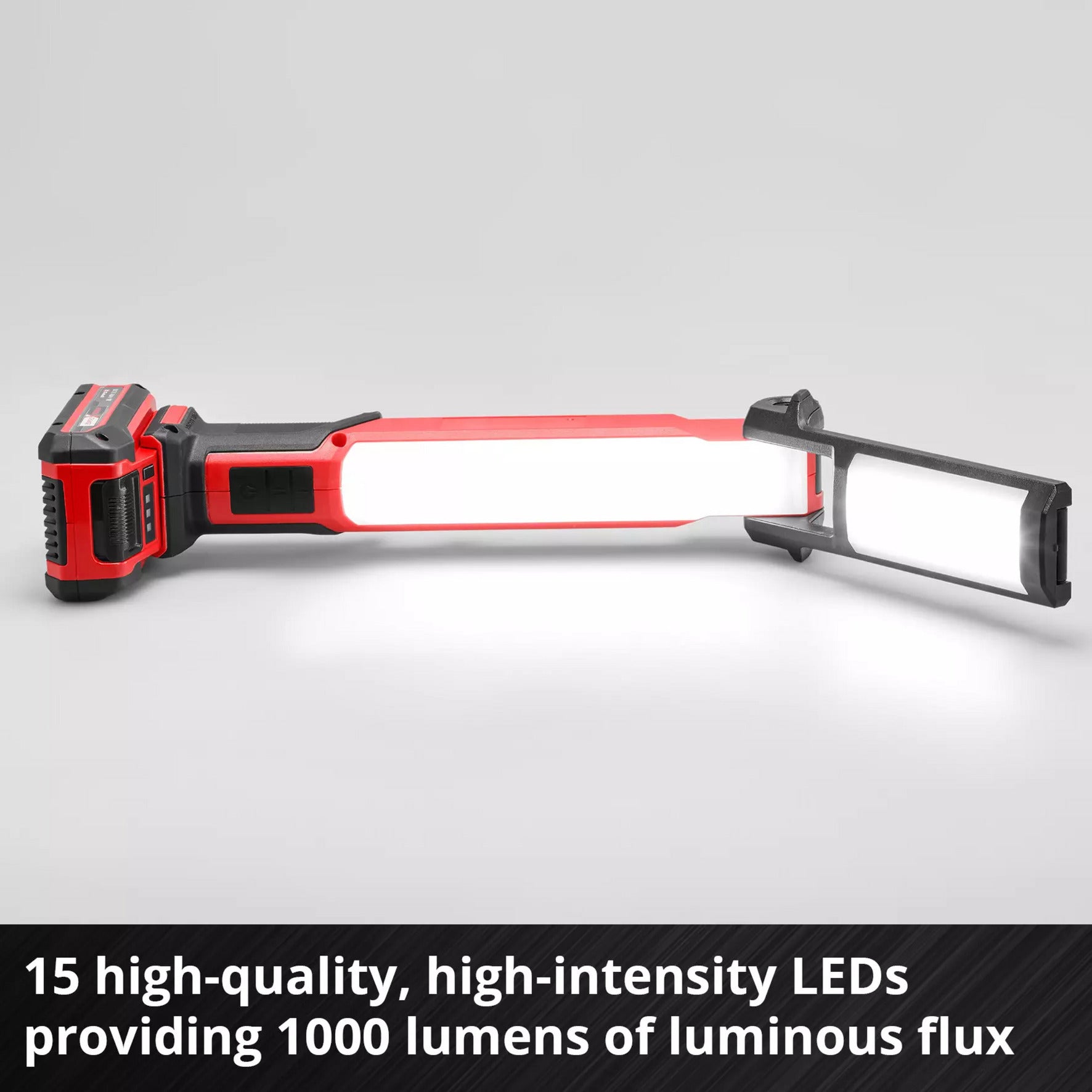 Einhell te-cl 18 1000 s li - solo accu werklamp (rood zwart, accu en oplader niet inbegrepen)