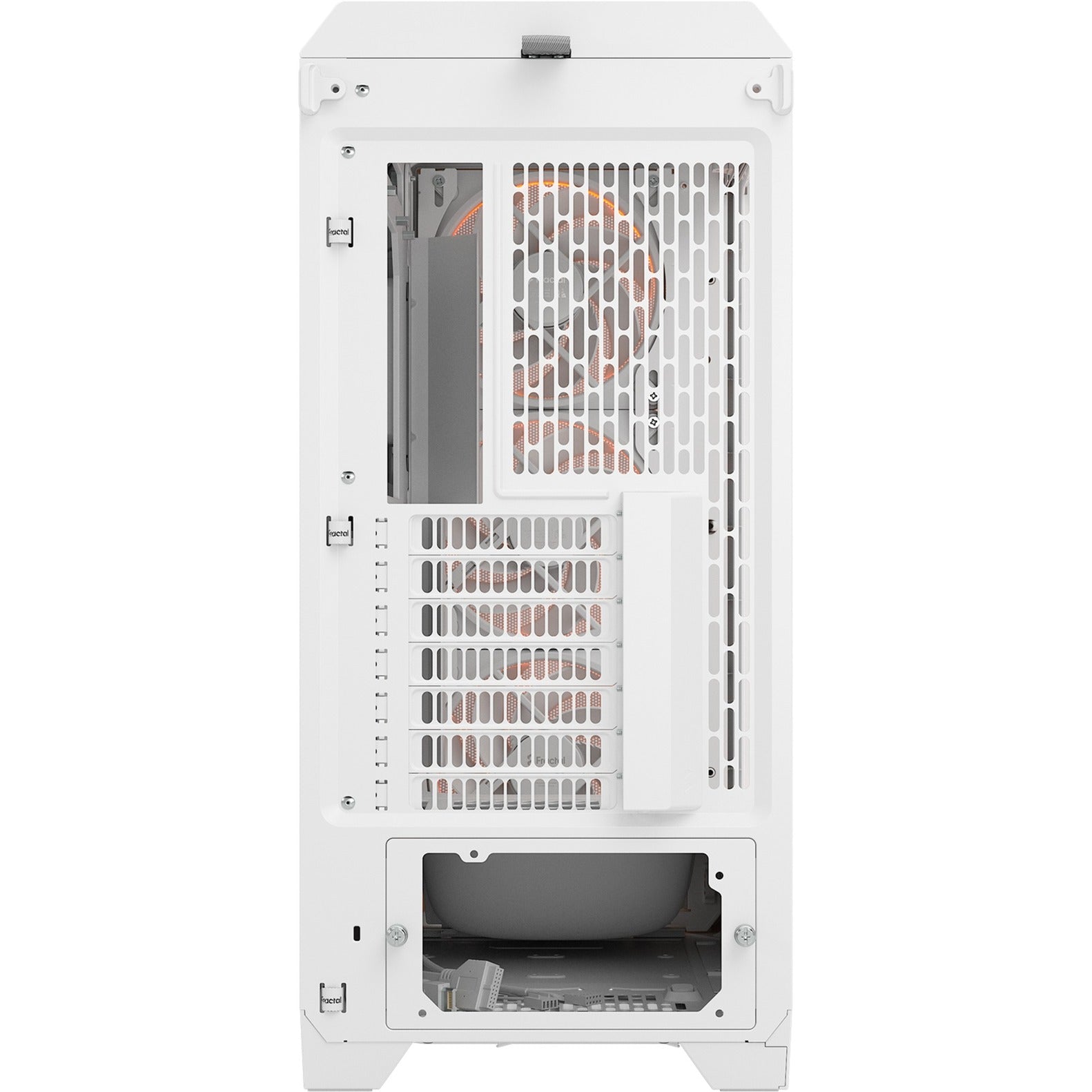Fractal design meshify 3 ambience pro rgb midi tower behuizing (wit | 2x usb-a | 1x usb-c | rgb | tempered glass)