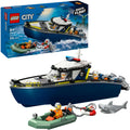 Lego City 60456 Verteidigungstruppe mit Polizeiboot