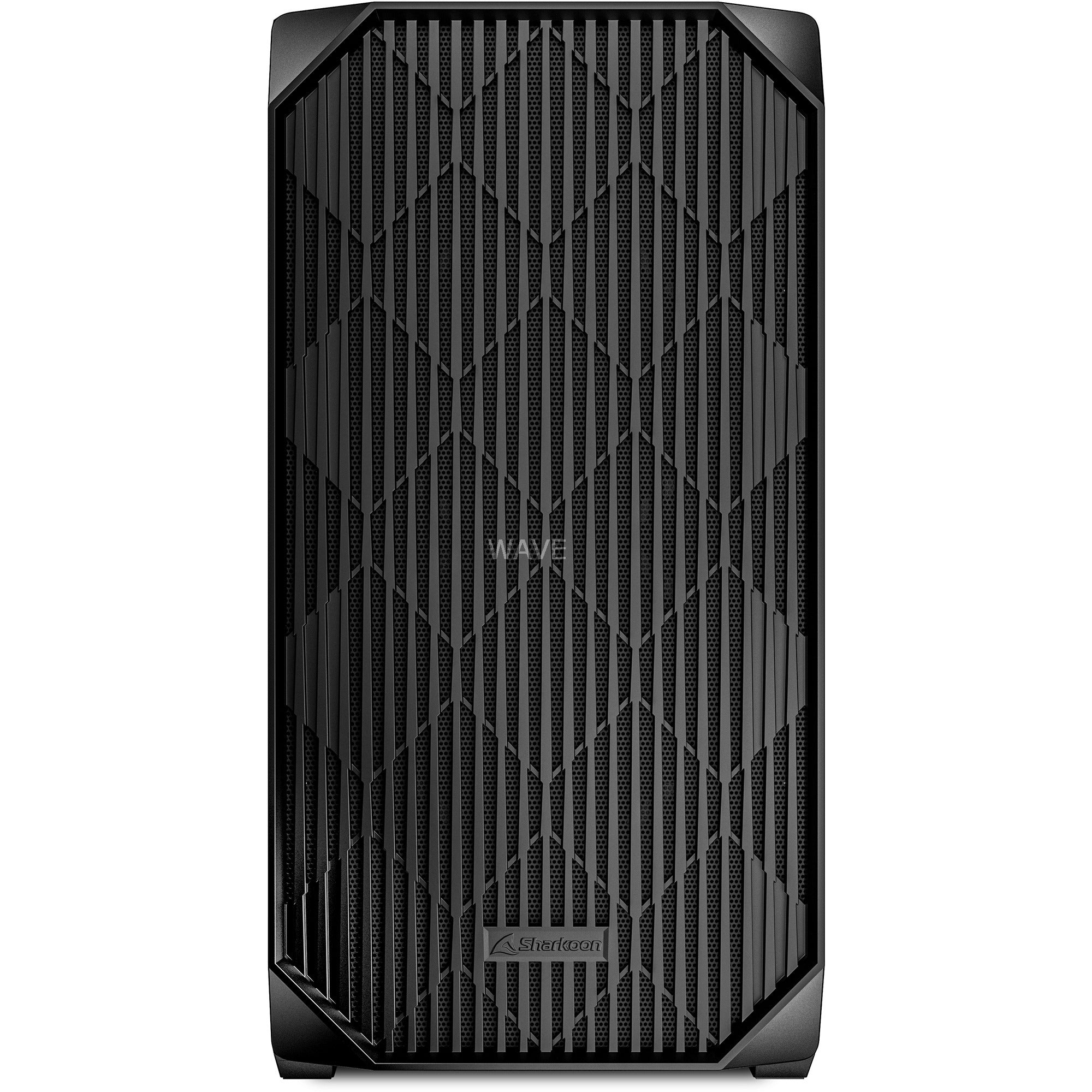 Sharkoon mk3 mini tower behuizing (zwart | 2x usb-a | 1x usb-c)