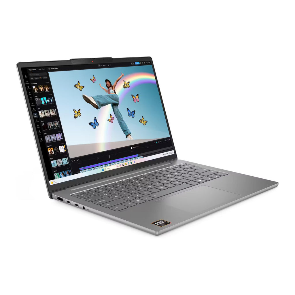Lenovo ideapad slim 5 14akp10 (83hx00damh) 14 copilot+ laptop (grijs | ryzen ai 5 330 | amd radeon 820m graphics | 16 gb | 512 gb ssd)