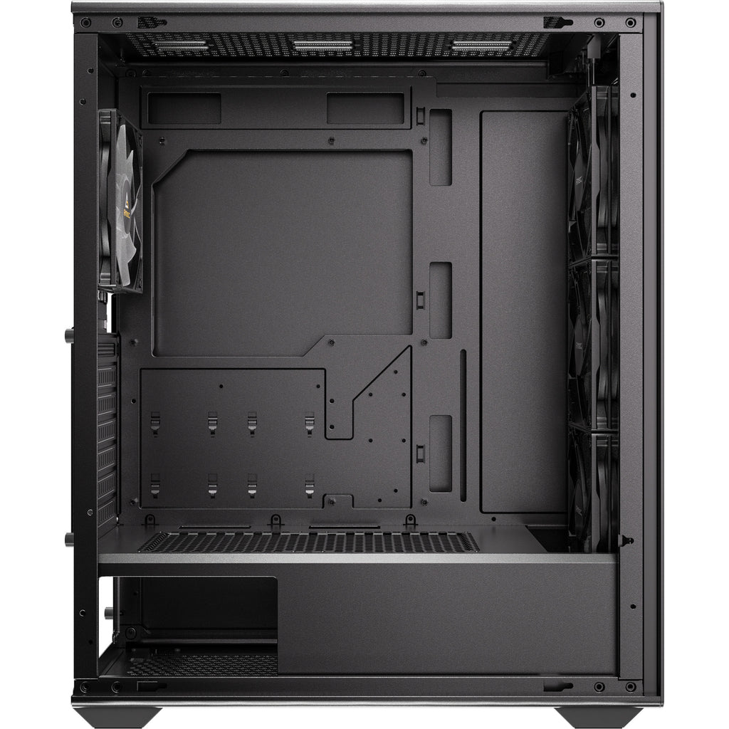 Antec ax85 argb midi tower behuizing (zwart | 2x usb-a | tempered glass)